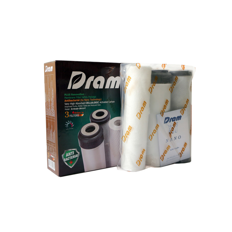 فیلتر دستگاه تصفیه آب درم مدل 01 بسته 3 عددی