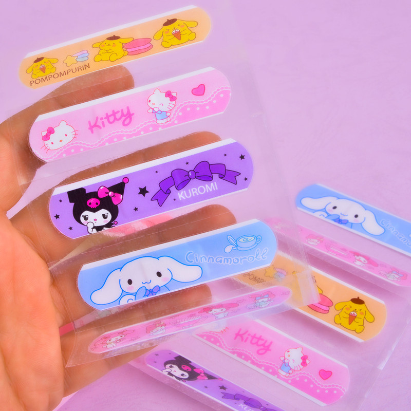 چسب زخم مدل کرومی و ملودی و کیتی  بسته 10 عددی