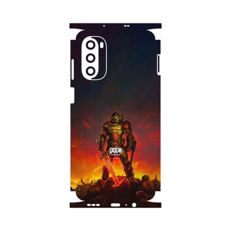 برچسب پوششی ماهوت مدل DOOM Game Series-FullSkin مناسب برای گوشی موبایل موتورولا Moto G52