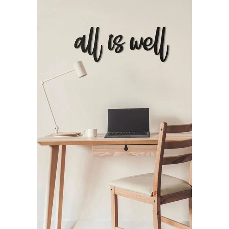 استیکر دیواری مدل All is well کد C26 مجموعه 3 عددی