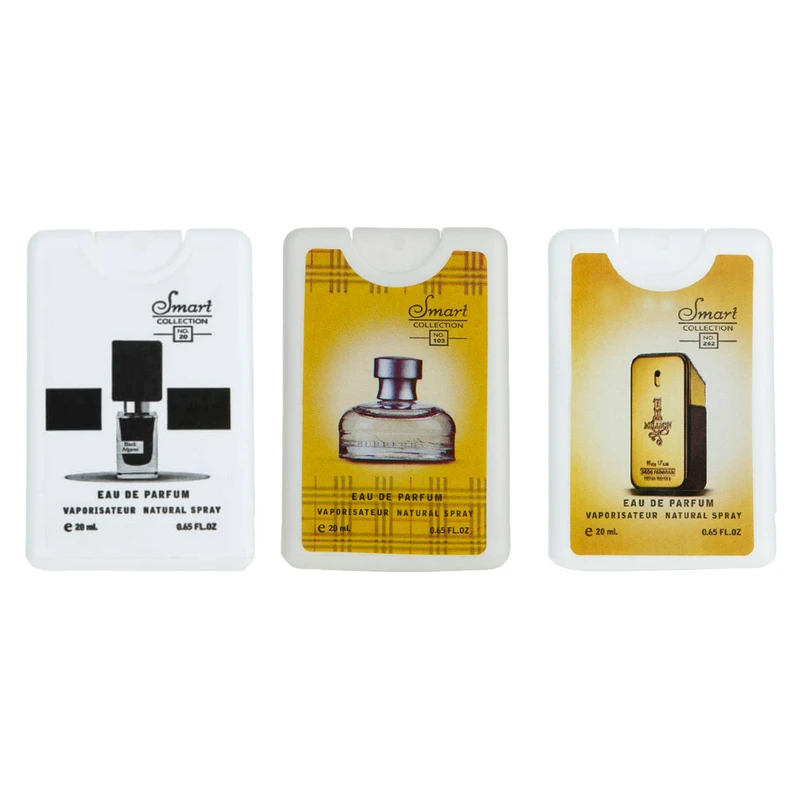 عطر جیبی مردانه اسمارت کالکشن مدل بلک افغان ویکند وان میلیون حجم 20 میلی لیتر بسته 3 عددی