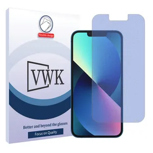 VWK Tough model Matte anti-blue ray screen protector suitable for Apple iPhone 13 mobile phone