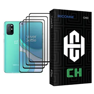 Ricomm CH Glass MIX003 Screen Protector For OnePlus 8T Pack Of 3