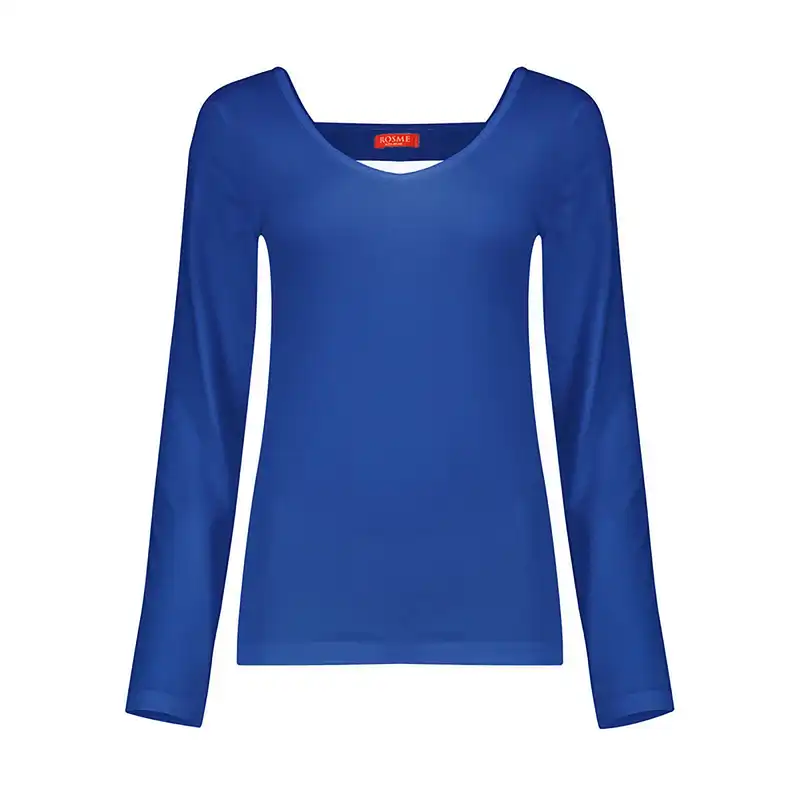 تی شرت آستین بلند زنانه رُزمی مدل sda57