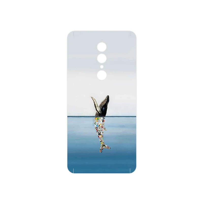 برچسب پوششی ماهوت مدل Collage of Sea Trash مناسب برای گوشی موبایل یومی A1 Pro