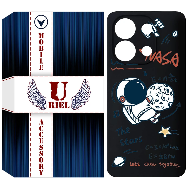 کاور یوریل مدل KSH کد 27 طرح ناسا مناسب برای گوشی موبایل شیائومی Redmi Note 13 4G