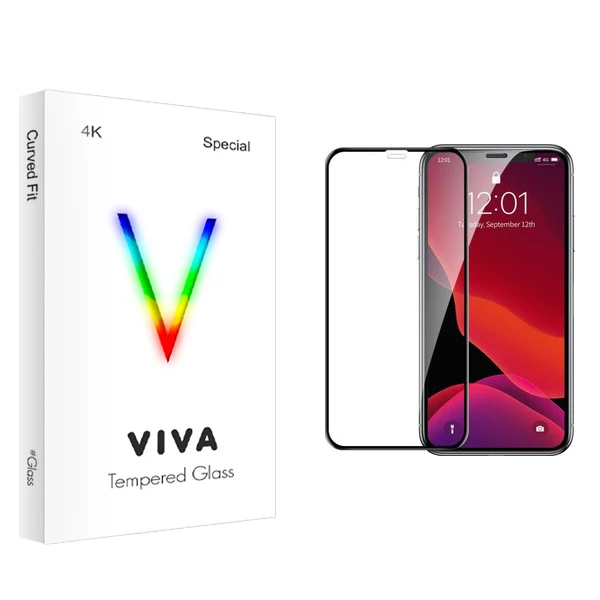 محافظ صفحه نمایش موکوسون ویوا مدل 4K مناسب برای موبایل اپل Iphone XS MAX