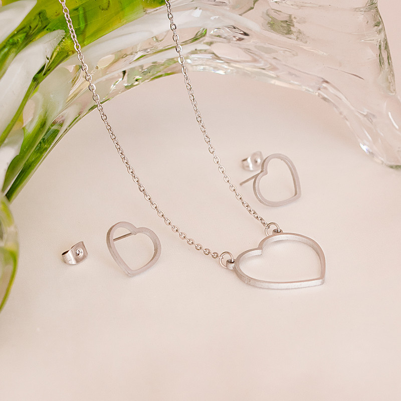 نیم ست زنانه مدل قلب کد tdn383 نیم ست زنانه مدل قلب کد tdn383