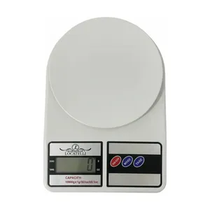 ترازو آشپزخانه دیجیتال لوکاتلی مدل SF-400 حداکثر ظرفیت قابل اندازه‌گیری 10 کیلوگرم با دقت اندازه‌گیری 1 گرم