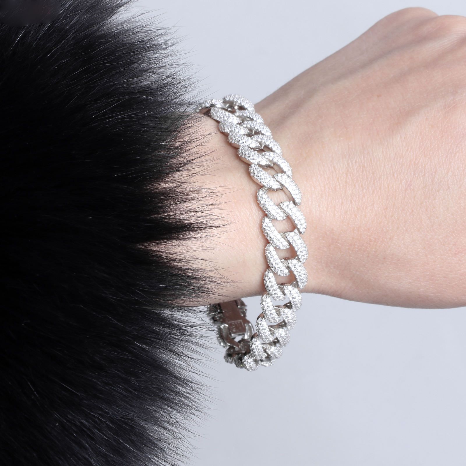 دستبند نقره زنانه مدل AMT_D033 - - 6