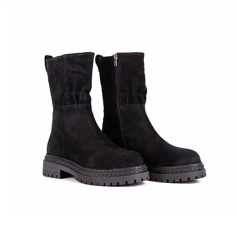 بوت زنانه چرم مشهد مدل j2527