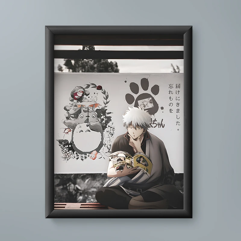 تابلو مدل انیمه ساکاتا گینتوکی گینتاما Sakata Gintoki Gintama anime 01