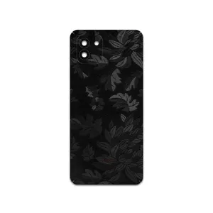 MAHOOT Black-Wildflower Cover Sticker for Samsung Galaxy A03