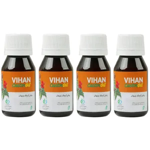 روغن کرچک ویهان کد 24301 حجم 40 میلی لیتر مجموعه 4 عددی