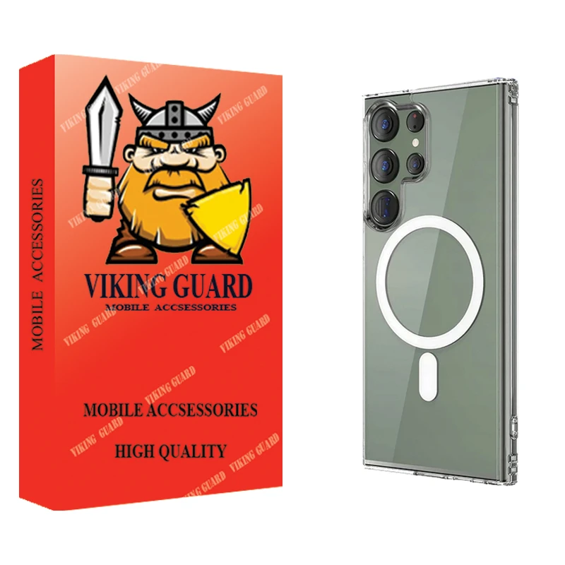 کاور وایکینگ گارد مدل مگ سیف مناسب برای گوشی موبایل سامسونگ Galaxy S23 Ultra