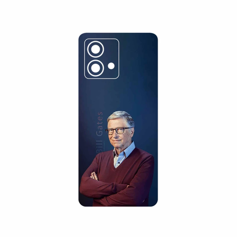 برچسب پوششی ماهوت مدل Bill_Gates مناسب برای گوشی موبایل موتورولا Moto G84