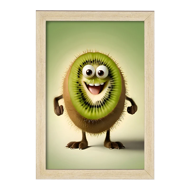 تابلو خندالو مدل کیوی بامزه کد F7504