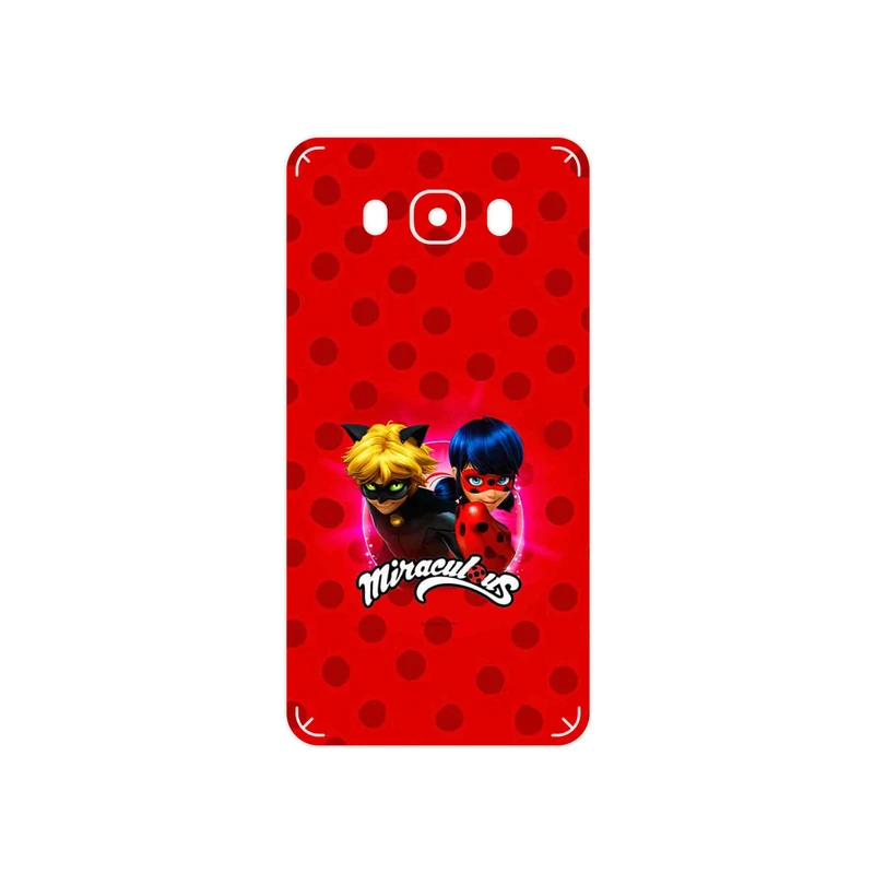 برچسب پوششی ماهوت مدل Ladybug and Cat Noir مناسب برای گوشی موبایل سامسونگ Galaxy J7 2016