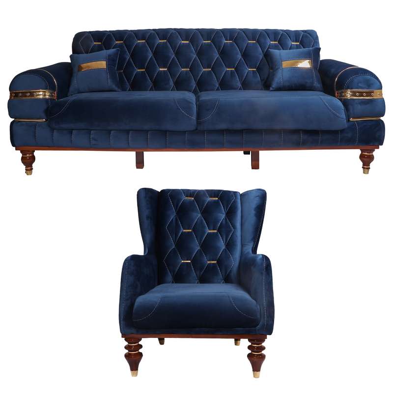 مبل راحتی چهار نفره چیدانه مدل آروین