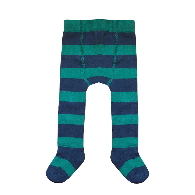 جوراب شلواری نوزادی مدل راه راه