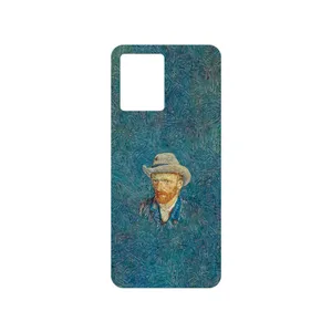 MAHOOT Self portrait with a gray felt hat Cover Sticker for Oppo Reno 8 4G