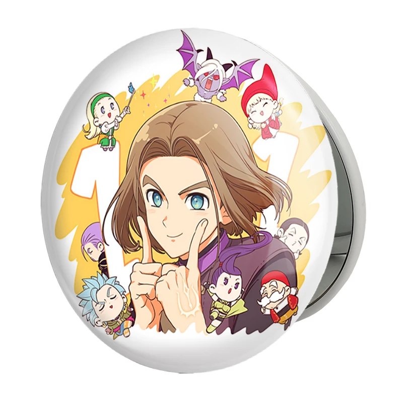 آینه جیبی خندالو طرح بازی دراگون کوئست (Dragon Quest) مدل تاشو کد 35178