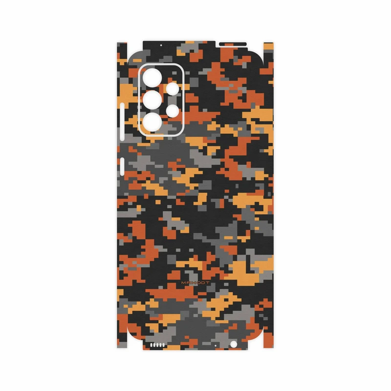 برچسب پوششی ماهوت مدل Army-Autumn-pixel-FullSkin مناسب برای گوشی موبایل سامسونگ Galaxy A72