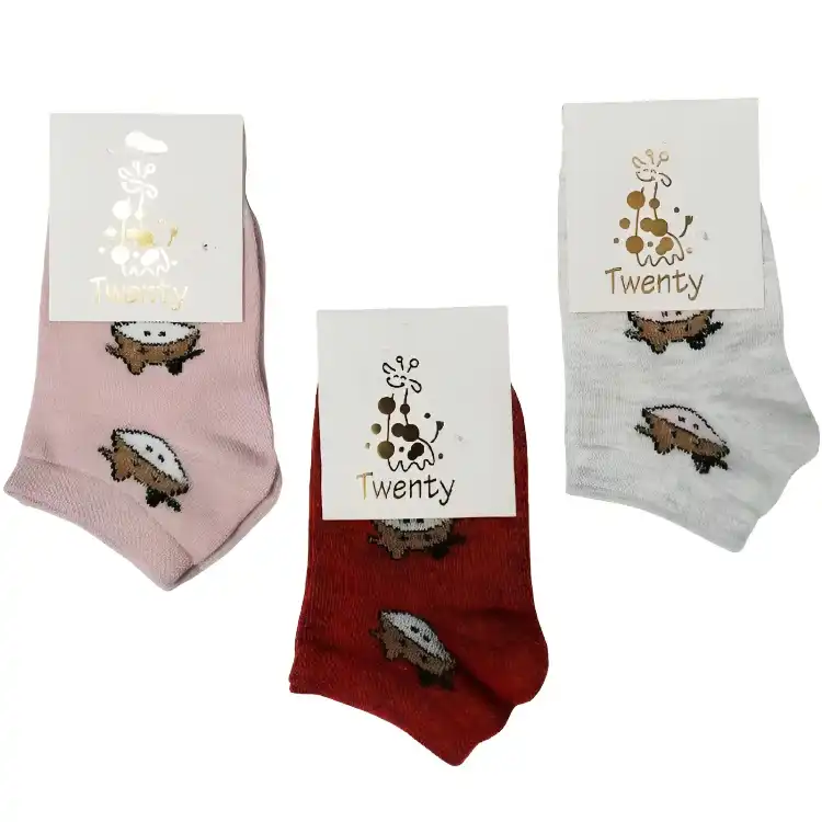 جوراب بچگانه مدل 110 مجموعه 3 عددی