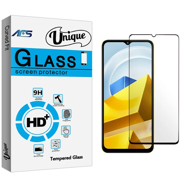 محافظ صفحه نمایش سرامیکی ای اف اس مدل Unique مناسب برای گوشی موبایل شیائومی Poco M5