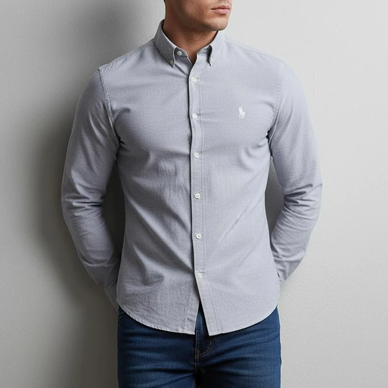 پیراهن آستین بلند مردانه مدل BMZR1113-1