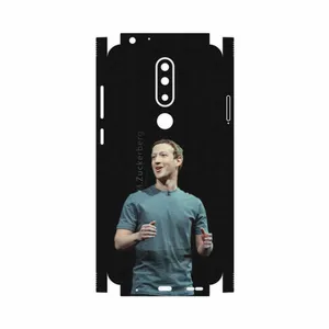 MAHOOT Mark Zuckerberg-FullSkin Cover Sticker for Nokia 5.1 Plus
