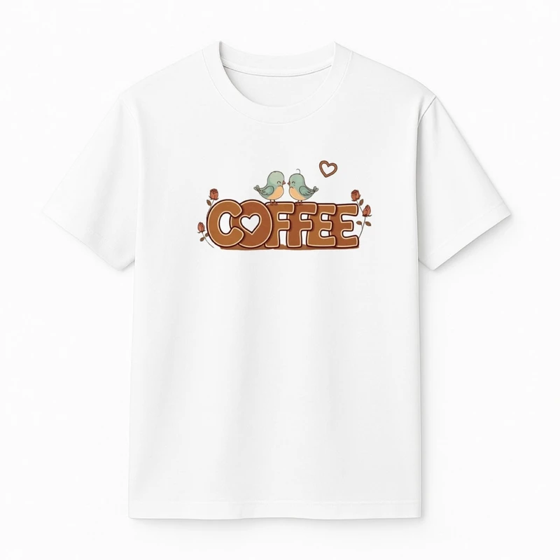 تی‌شرت آستین کوتاه دخترانه مدل گنجشک 