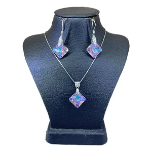 نیم ست نقره زنانه کد 6698630