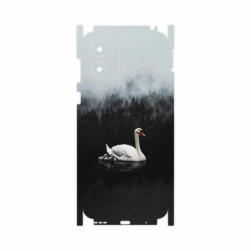 برچسب پوششی ماهوت مدل Swan_Lake-FullSkin مناسب برای گوشی موبایل موتورولا Moto E13