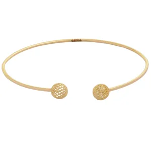 بنگل طلا 18 عیار زنانه طلای مستجابی مدل قاصدک کد T1873