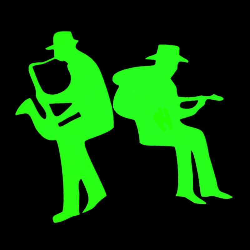 استیکر کلید و پریز مدل شبنما طرح نوازندگان بسته دوعددی