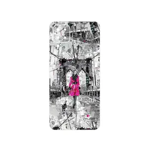 MAHOOT Collage of Catwalk Bridge Cover Sticker for Samsung Galaxy F12