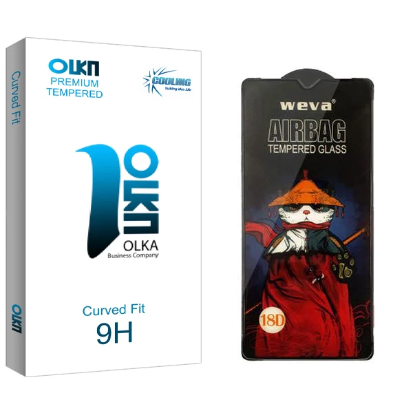 محافظ صفحه نمایش کولینگ مدل Olka Air Bag مناسب برای گوشی موبایل سامسونگ Galaxy A32 5G
