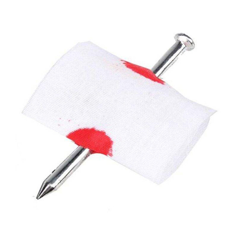 ابزار شوخی دنیای سرگرمی های کمیاب طرح میخ در انگشت مدل DSK1830 ابزار شوخی دنیای سرگرمی های کمیاب طرح میخ در انگشت مدل DSK1830