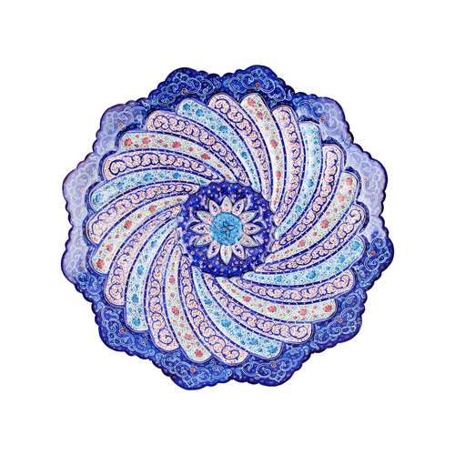 بشقاب میناکاری کد 02