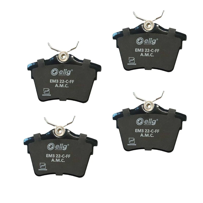 لنت ترمز عقب الیگ مدل CB42 دو جفت مناسب برای سیتروئن C5