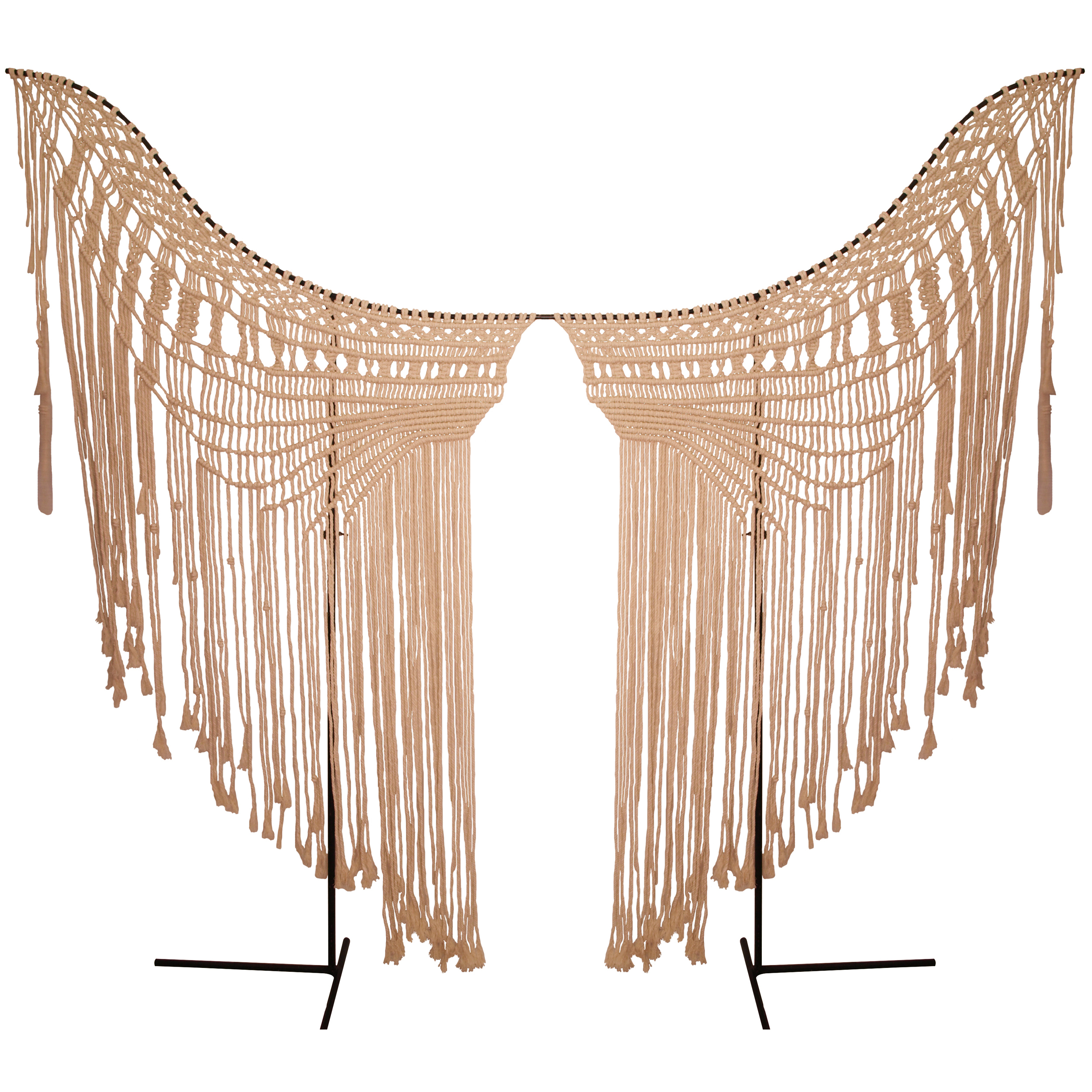 آویز تزئینی بافتنی مدل D0001