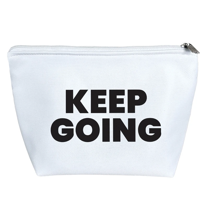 کیف لوازم آرایش دخترانه خندالو مدل Keep Going کد 6457