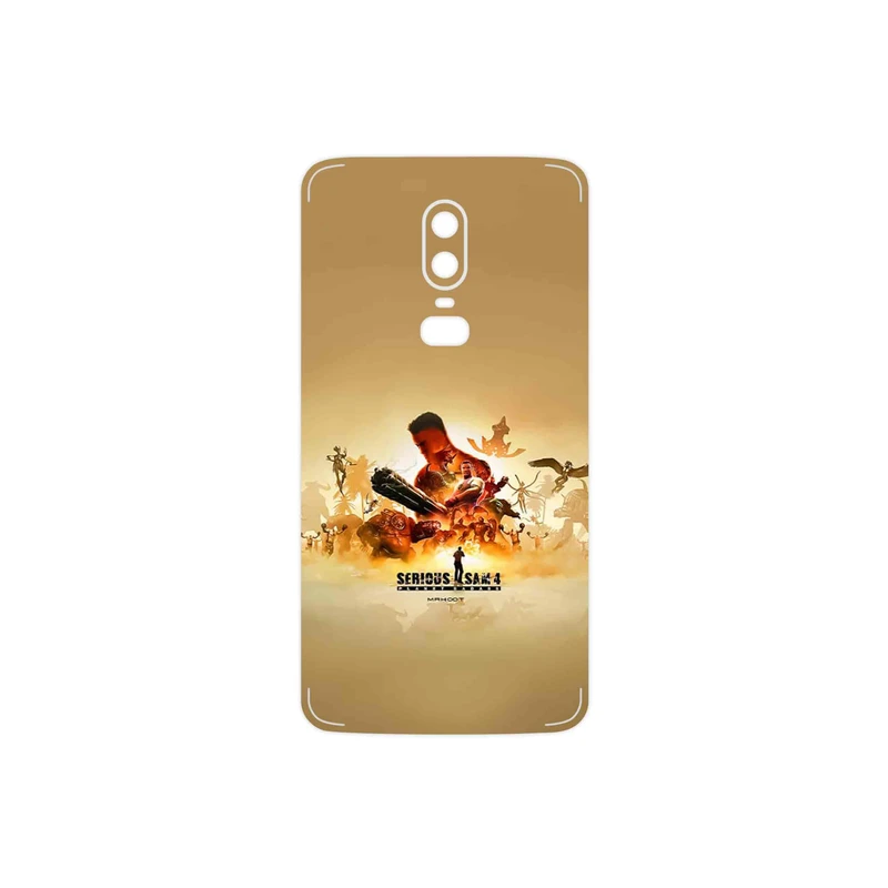 برچسب پوششی ماهوت مدل Serious Sam Game Series مناسب برای گوشی موبایل وان پلاس 6