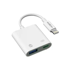 مبدل OTG USB به لایتنینگ موکسوم مدل MX-AX25