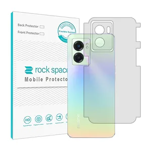 Rock space HyGEL model Transparent phone back protector suitable for Realme V23 mobile phone