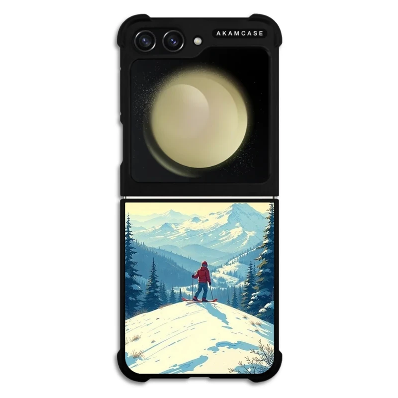 کاور آکام مدل AMC-WSGZFLIP5-SKI-7 مناسب برای گوشی موبایل سامسونگ Galaxy Z Flip 5