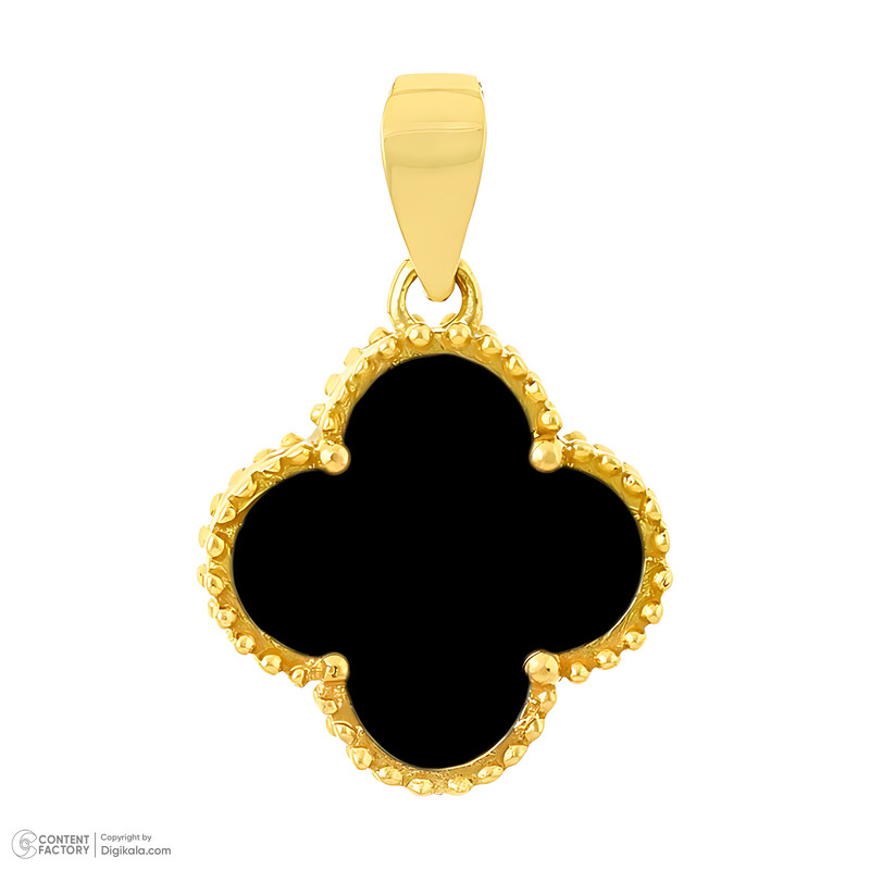 آویز گردنبند طلا 18 عیار زنانه میو گلد طرح ونکلیف