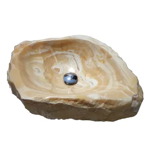 روشویی مدل صخره سنگ طبیعی