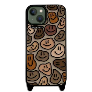 AKAM AMCWLA13-HAPPY FACE10 Cover For Apple iPhone 13